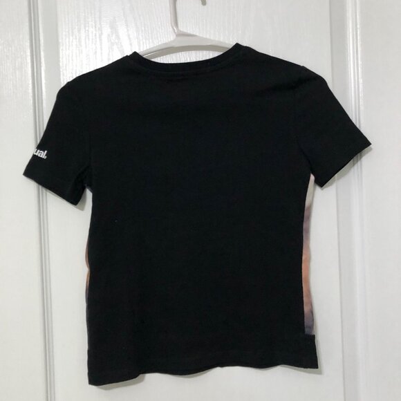 Desigual Kids Black T-Shirt With‎ Lion Print Short Sleeves Size 5/6 NWT - Picture 6 of 7